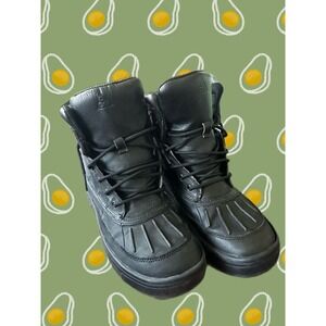 Nike ACG Woodside 2 High GS Black Duck Boots 524872-001 Kids Size 7Y